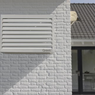 Qventi aluminium omkasting voor airco- en warmtepompbuitenunits