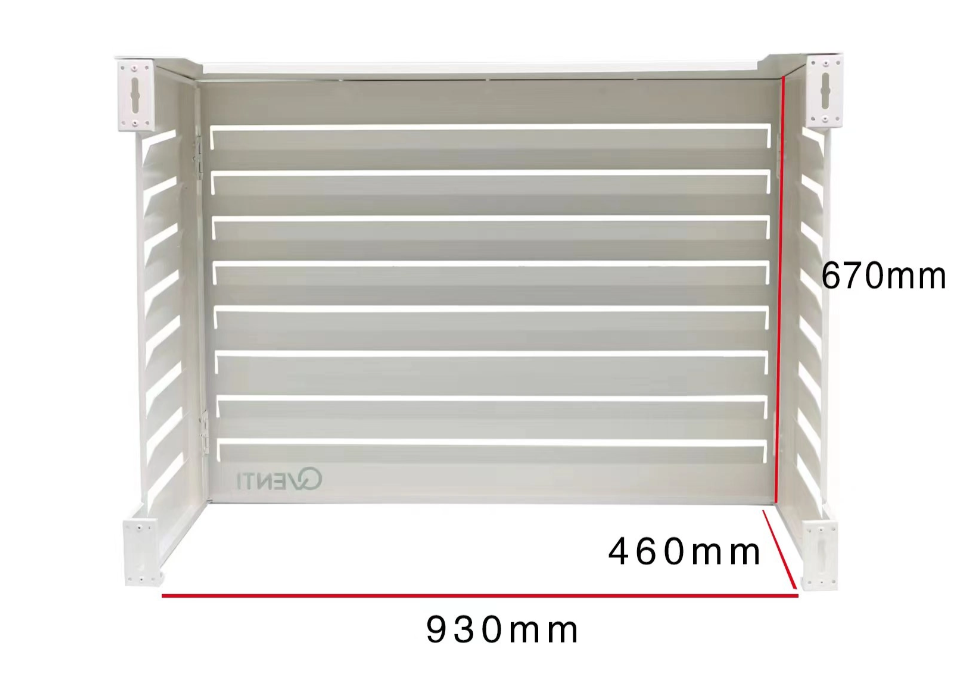 Qventi Airco omkasting - CAL100 Wit - Afbeelding 2