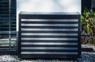 Qventi aluminium omkasting voor airco- en warmtepompbuitenunits